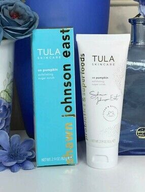 TULA So Pumpkin Exfoliating Facial Sugar Scrub Limited Edition 80g *BNIB